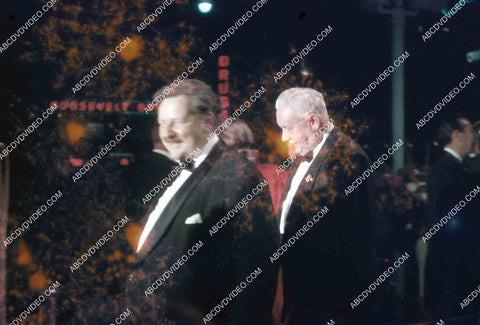 Walter Slezak and movie stars attend film premiere James Dean Giant 35m-16502