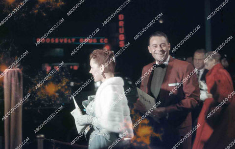 Maureen O'Hara and date attend film premiere James Dean Giant 35m-16509