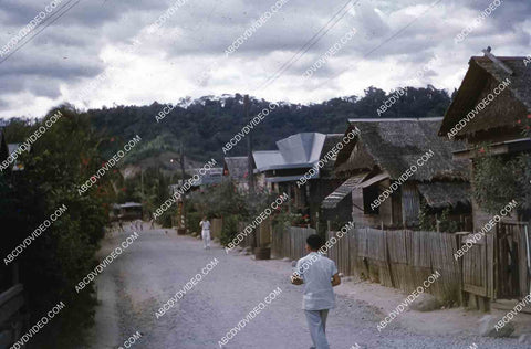 circa 1956 U.S. sailor tours historic Philippines Subic Bay Olongapo City 35m-16513