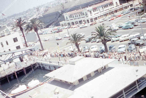 circa 1956 historic San Diego Coronado Ferry dock 35m-16546