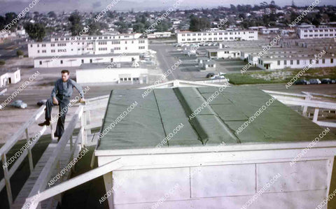 circa 1956 U.S. sailor at San Diego Naval Base 35m-16564