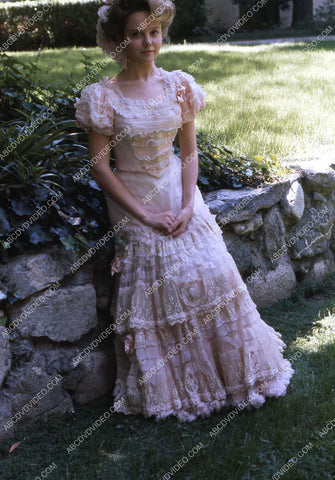 Linda Purl wearing her bridal gown unknown production 35m-16658