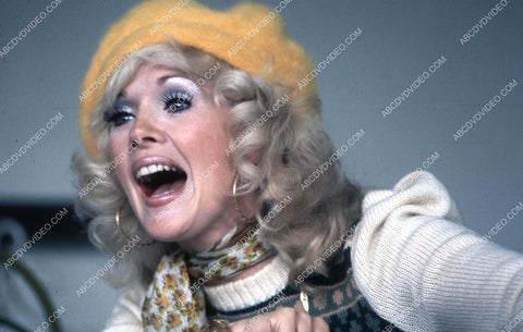 Connie Stevens in a fuzzy yellow hat 35m-17034