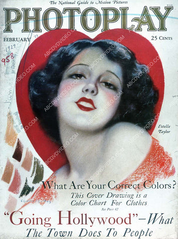 Estelle Taylor Photoplay magazine cover 35m-17108