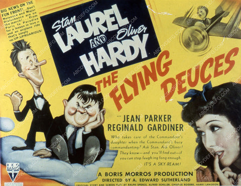 Stan Laurel Oliver Hardy film Flying Deuces 35m-1884