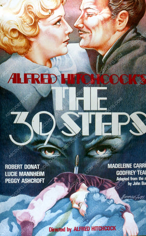 Madeleine Carroll Robert Donat film The 39 Steps 35m-1914