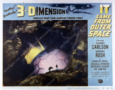 crashed space ship classic sci-fi film It Came from Outer Space 35m-1933