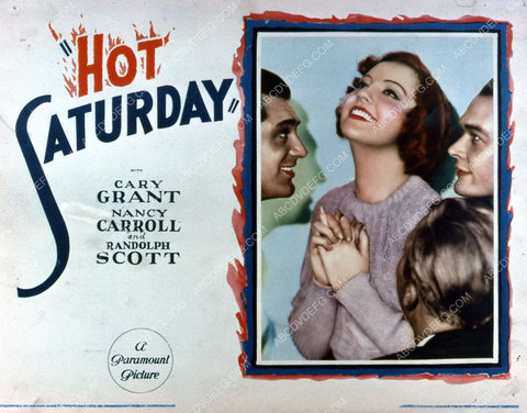 Nancy Carroll Cary Grant film Hot Saturday 35m-1990