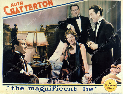 Ruth Chatterton film The Magnificent Lie 35m-2075