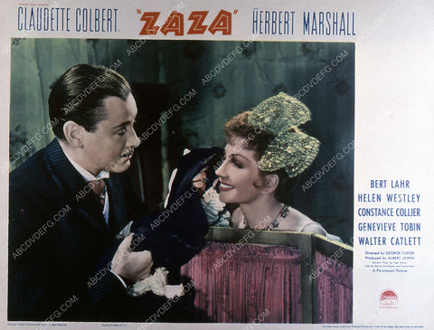 Claudette Colbert film Zaza 35m-2196