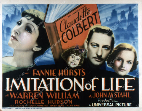 Claudette Colbert Warren William film Imitation of Life 35m-2231