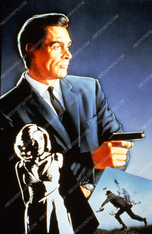 Sean Connery cool artwork James Bond film From Russia with Love 35m-2438