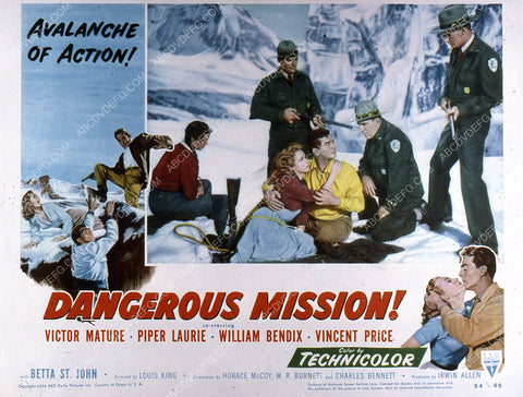 Victor Mature Piper Laurie film Dangerous Mission 35m-2454