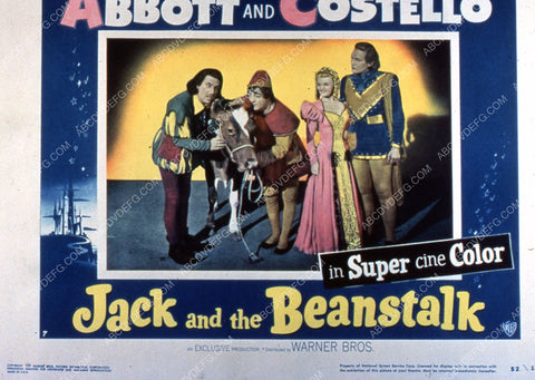 Bud Abbott Lou Costello film Jack and the Beanstalk 35m-2455