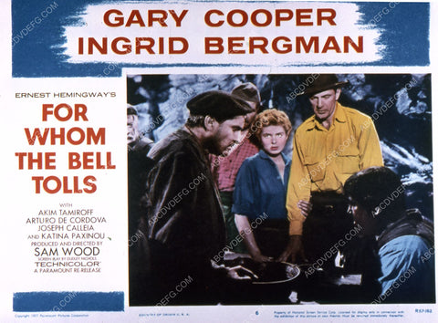 Ingrid Bergman Gary Cooper film For Whom the Bell Tolls 35m-2472