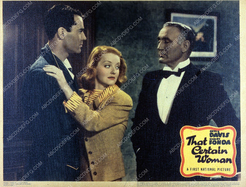 Henry Fonda Bette Davis film That Certain Woman 35m-2598