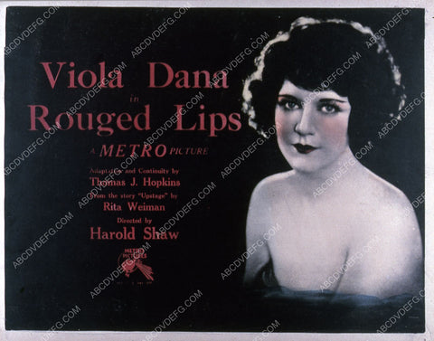 Viola Dana silent film Rouged Lips 35m-2707