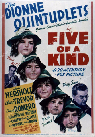 The Dionne Quintuplets film Five of a Kind 35m-2810