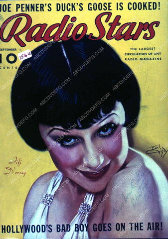 Fifi D'Orsay Radio Stars magazine cover 35m-2814