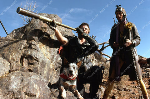 Mel Gibson Bruce Spence classic sci-fi film The Road Warrior 35m-3167