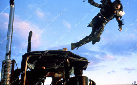 Vernon Wells and the bad guys film The Road Warrior 35m-3176