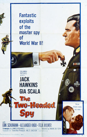 Jack Hawkins film The Two Headed Spy 35m-3374