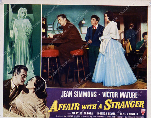 Jean Simmons Victore Mature film Affair with a Stranger 35m-3570