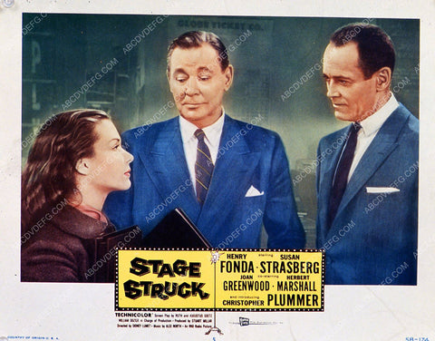 Henry Fonda Susan Strasberg film Stage Struck 35m-3591
