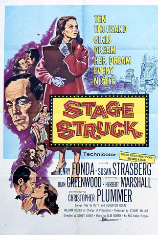 Henry Fonda Susan Strasberg film Stage Struck 35m-3595