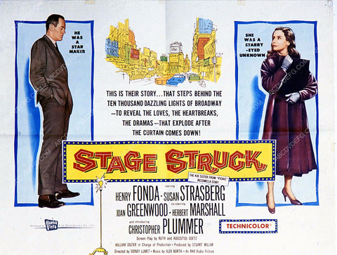 Henry Fonda Susan Strasberg film Stage Struck 35m-3598