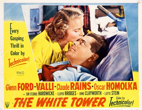 Glenn Ford Valli film The White Tower 35m-3601