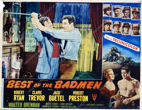 Robert Ryan Claiure Trevor film Best of the Badmen 35m-3650