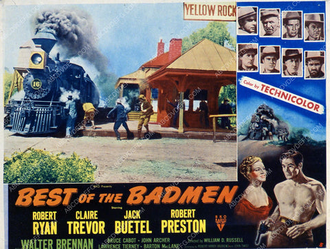 Robert Ryan Claiure Trevor film Best of the Badmen 35m-3651