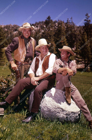 Lorne Green Michael Landon Dan Blocker TV Bonanza 35m-3720