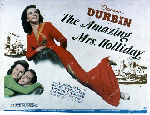Deanna Durbin film The Amazing Mrs. Holliday 35m-3842