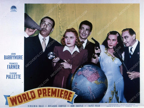 John Barrymore Frances Farmer film World Premiere 35m-3975