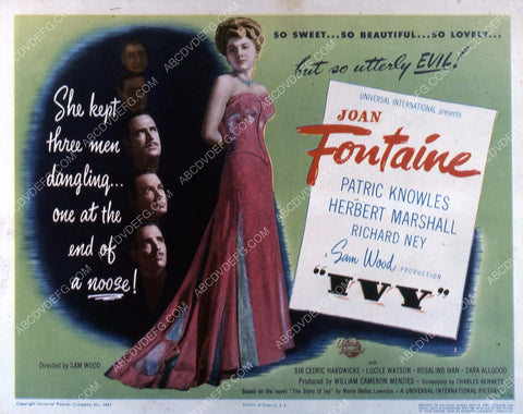 Joan Fontaine film Ivy 35m-4064