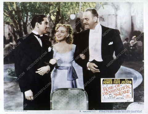 Tyrone Power Alice Faye film Rose of Washington Square 35m-4085