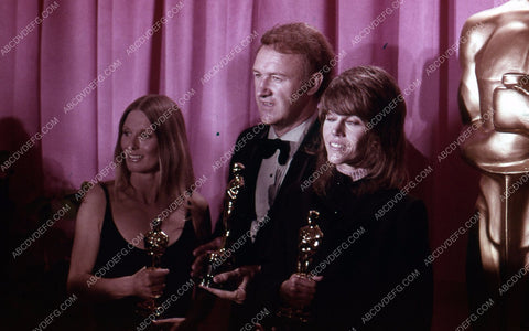 Cloris Leachman Gene Hackman Jane Fonda on stage Academy Awards 35m-4232