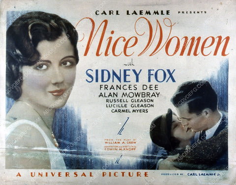 Sidney Fox film Nice Women 35m-4241