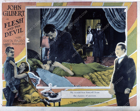 John Gilbert Greta Garbo silent film Flesh and the Devil 35m-4297