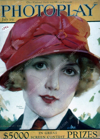 Pauline Garon Photoplay magazine cover 35m-4328