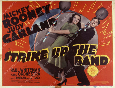 Mickey Rooney Judy Garland film Strike Up the Band 35m-4369
