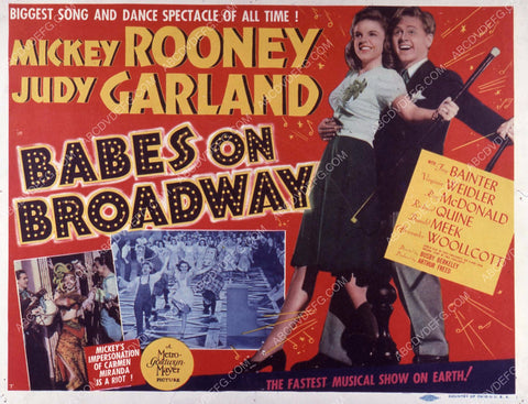 Judy Garland Mickey Rooney film Babes on Broadway 35m-4388