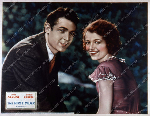 Janet Gaynor Charles Farrell film The First Year 35m-4503