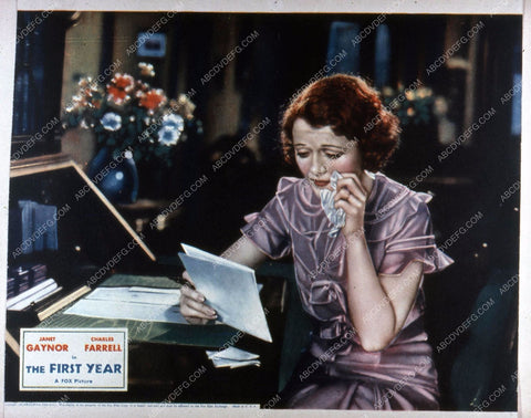 Janet Gaynor Charles Farrell film The First Year 35m-4504