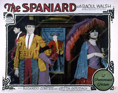 Ricardo Cortez Jetta Goudal silent film The Spaniard 35m-4550