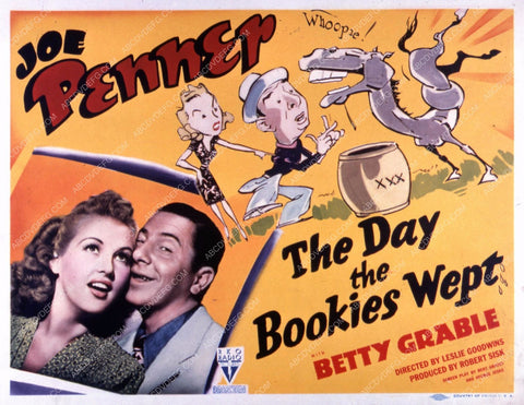 Joe Penner Betty Grable film The Day the Bookies Wept 35m-4596