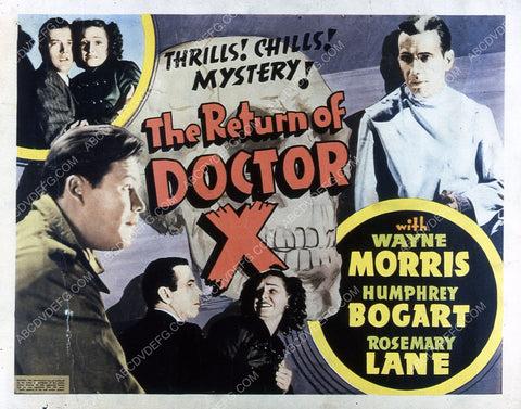 Wayne Morris Humphrey Bogart Rosemary Lane film Return of Dr X 35m-4765