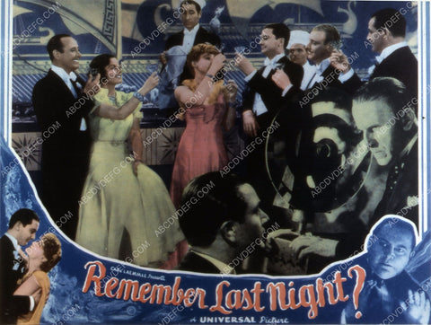 Edward Arnold Sally Eilers Constance Cummings film Remember the Night 35m-4777
